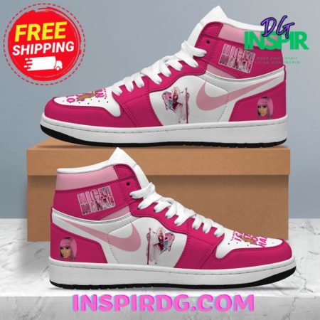 Nicki Minaj AJ1 High Sneakers Shoes For Men And Women