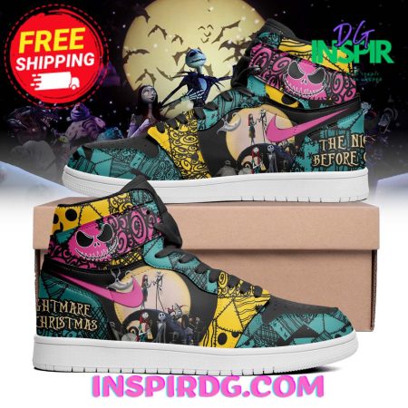 Nightmare AJ1 High Sneakers Shoes For Men And Women