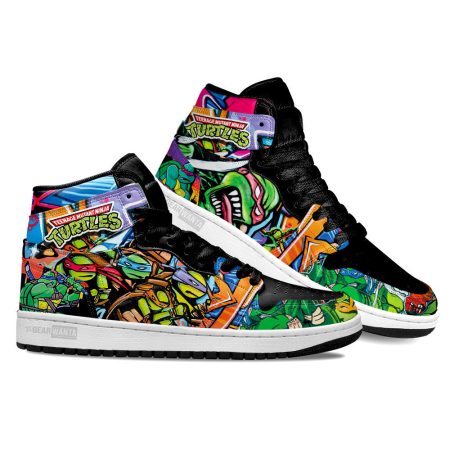 Ninja Turtles AJ1 High Sneakers Shoes For Men And Women