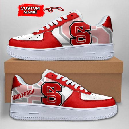 North Carolina State Wolfpack NCAA Air Low-Top Sneakers Shoes For Men And Women