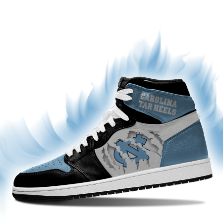 North Carolina Tar Heels AJ1 High Sneakers Shoes For Men And Women