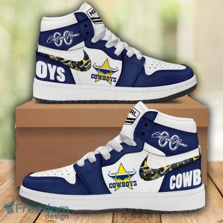 North Queensland Cowboys AJ1 High Sneakers Shoes For Men And Women