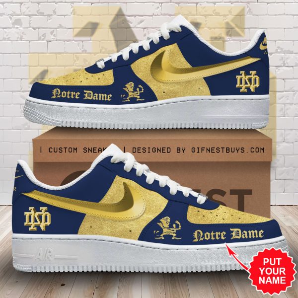 Notre Dame Fighting Irish Air Low-Top Sneakers Shoes For Men And Women