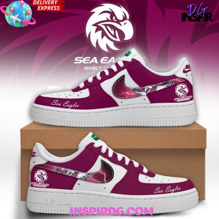 NRL Manly Sea Eagles Air Low-Top Sneakers Shoes For Men And Women