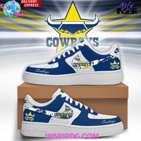 NRL NQ Cowboys Air Low-Top Sneakers Shoes For Men And Women