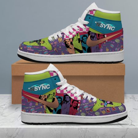 NSYNC AJ1 High Sneakers Shoes For Men And Women