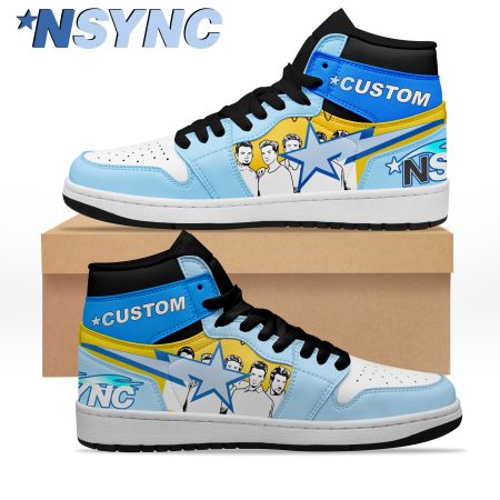 NSYNC AJ1 High Sneakers Shoes For Men And Women