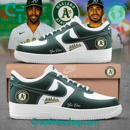 Oakland Athletics Air Low-Top Sneakers Shoes For Men And Women
