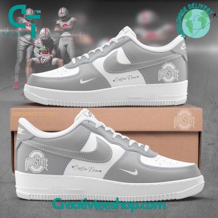 Ohio State Buckeyes Air Low-Top Sneakers Shoes For Men And Women