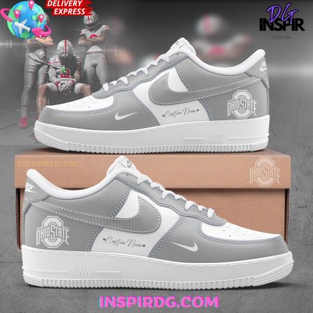 Ohio State Football Air Low-Top Sneakers Shoes For Men And Women