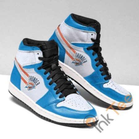 Oklahoma City Thunder NBA AJ1 High Sneakers Shoes For Men And Women