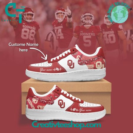 Oklahoma Sooners Air Low-Top Sneakers Shoes For Men And Women
