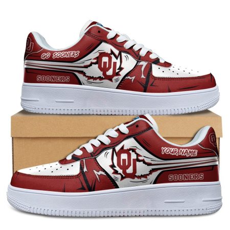 Oklahoma Sooners Air Low-Top Sneakers Shoes For Men And Women