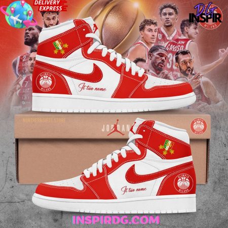 Olimpia Milano AJ1 High Sneakers Shoes For Men And Women