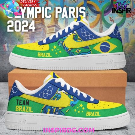 Olympic Paris Team Brazil Air Low-Top Sneakers Shoes For Men And Women