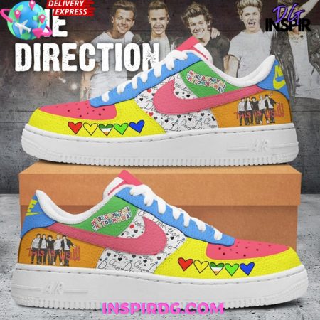 One Direction Air Low-Top Sneakers Shoes For Men And Women
