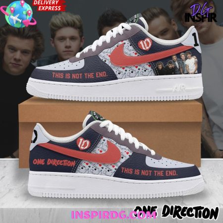 One Direction This Is Not The End Air Low-Top Sneakers Shoes For Men And Women