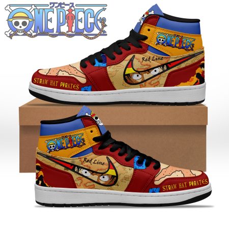 One Piece AJ1 High Sneakers Shoes For Men And Women