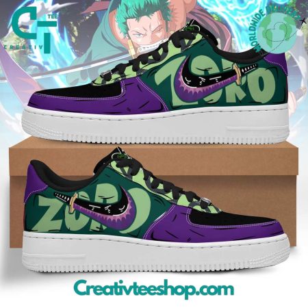 One Piece Zoro  Air Low-Top Sneakers Shoes For Men And Women