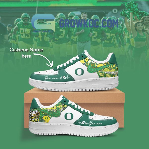 Oregon Ducks Air Low-Top Sneakers Shoes For Men And Women