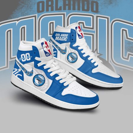 Orlando Magic AJ1 High Sneakers Shoes For Men And Women