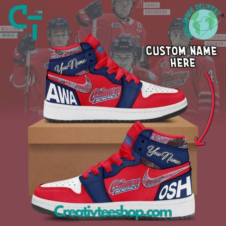 Oshawa Generals  AJ1 High Sneakers Shoes For Men And Women