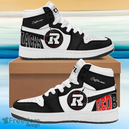 Ottawa Redblacks AJ1 High Sneakers Shoes For Men And Women