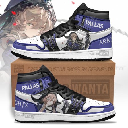 Pallas Arknights AJ1 High Sneakers Shoes For Men And Women