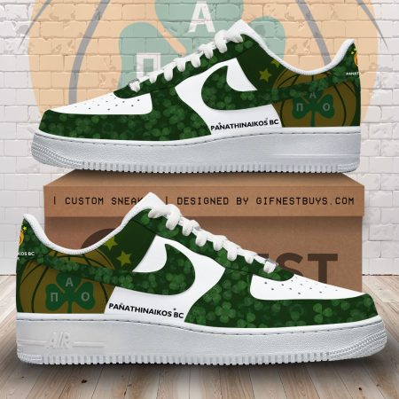 Panathinaikos B.C. Air Low-Top Sneakers Shoes For Men And Women