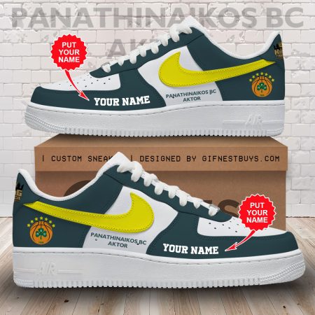 Panathinaikos B.C. Air Low-Top Sneakers Shoes For Men And Women
