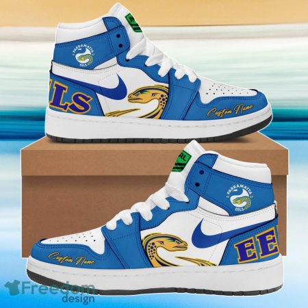 Paramatta Eels AJ1 High Sneakers Shoes For Men And Women