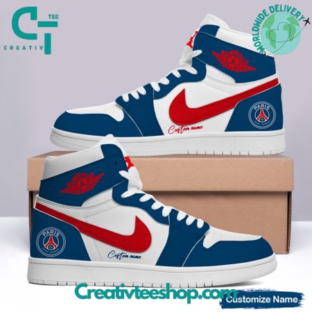 Paris Saint Germain  AJ1 High Sneakers Shoes For Men And Women
