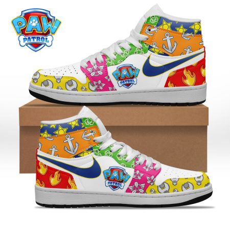 Paw Patrol AJ1 High Sneakers Shoes For Men And Women
