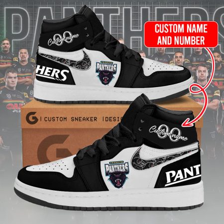 Penrith Panthers AJ1 High Sneakers Shoes For Men And Women