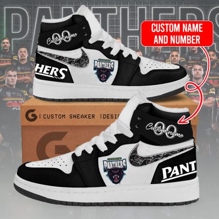 Penrith Panthers AJ1 High Sneakers Shoes For Men And Women