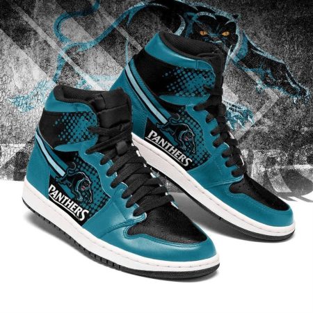 Penrith Panthers NRL AJ1 High Sneakers Shoes For Men And Women