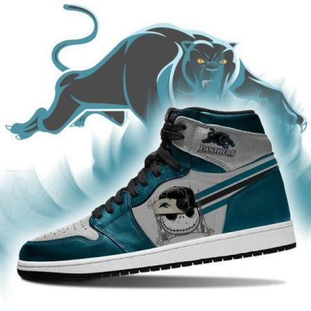 Penrith Panthers NRL AJ1 High Sneakers Shoes For Men And Women