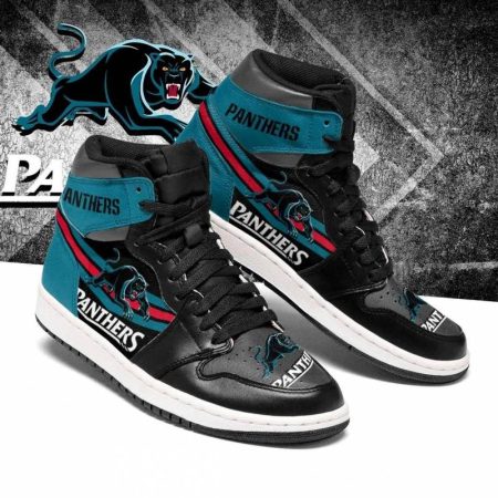 Penrith Panthers NRL AJ1 High Sneakers Shoes For Men And Women