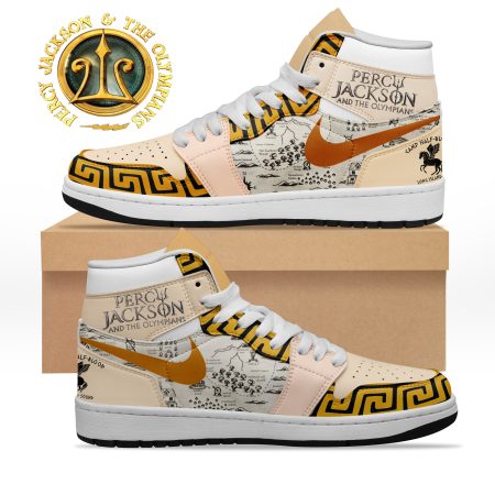 Percy Jackson and the Olympians AJ1 High Sneakers Shoes For Men And Women
