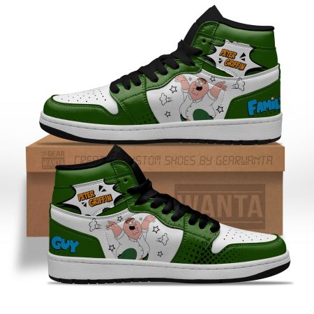 Peter Griffin AJ1 High Sneakers Shoes For Men And Women