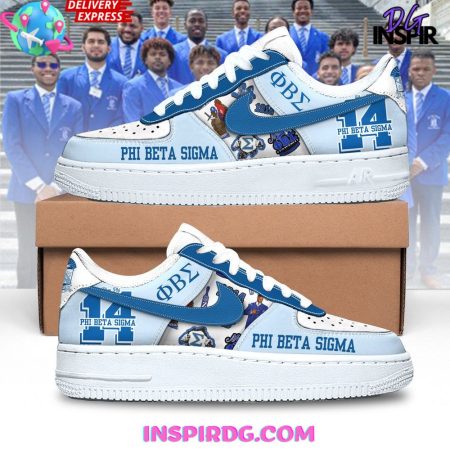Phi Beta Sigma Air Low-Top Sneakers Shoes For Men And Women