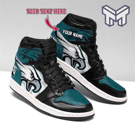 Philadelphia Eagles AJ1 High Sneakers Shoes For Men And Women