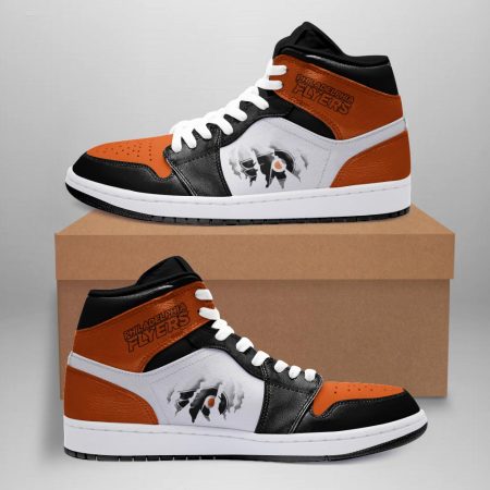 Philadelphia Flyers AJ1 High Sneakers Shoes For Men And Women