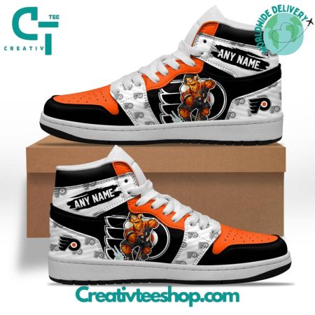 Philadelphia Flyers AJ1 High Sneakers Shoes For Men And Women