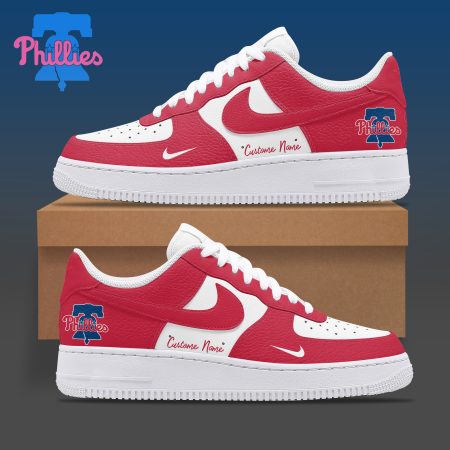 Philadelphia Phillies AJ1 High Sneakers Shoes For Men And Women