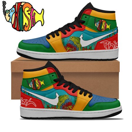 Phish AJ1 High Sneakers Shoes For Men And Women