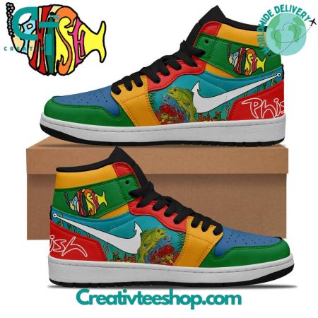 Phish  AJ1 High Sneakers Shoes For Men And Women