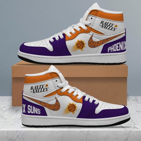 Phoenix Suns AJ1 High Sneakers Shoes For Men And Women