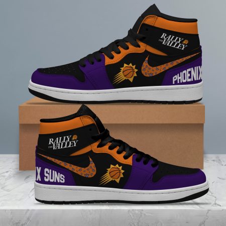 Phoenix Suns AJ1 High Sneakers Shoes For Men And Women