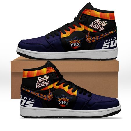 Phoenix Suns AJ1 High Sneakers Shoes For Men And Women